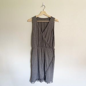 EUC Carve Designs Kendall Dress in gray, size S